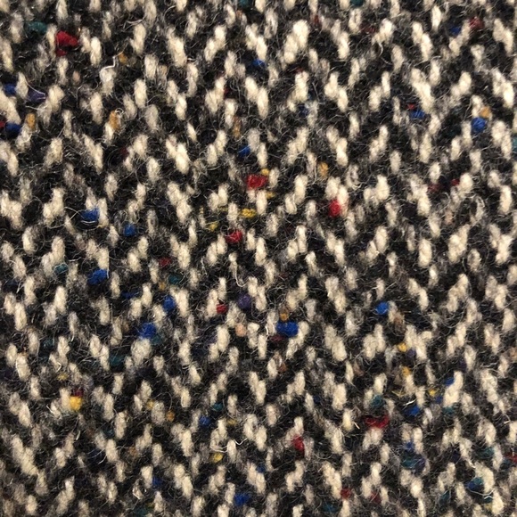 Vintage 60s 70s Jill Jr Wool Blend Confetti Gray Coat Jacket Blazer size S/M - Picture 6 of 11